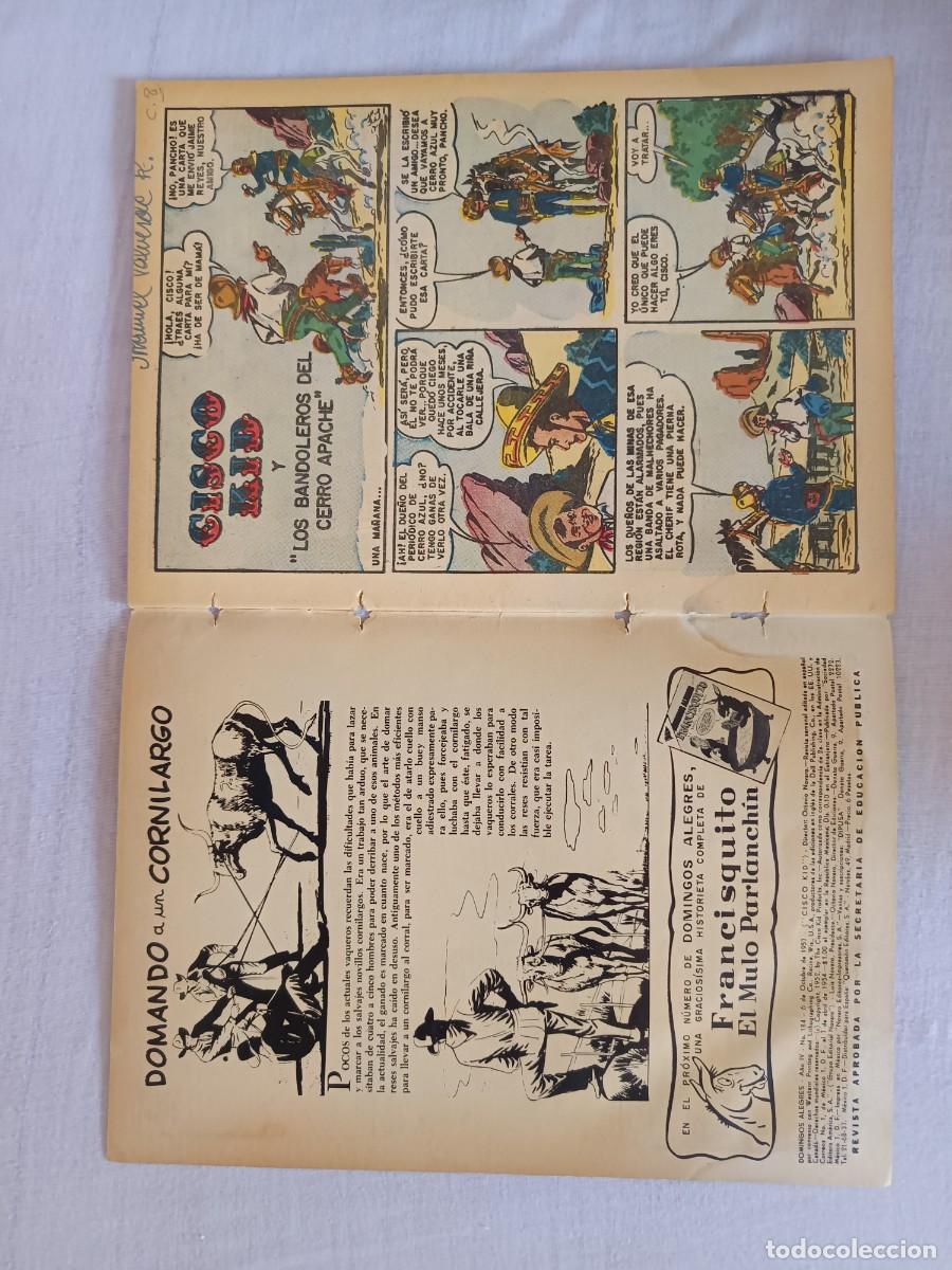 Tebeos: DOMINGOS ALEGRES N&ordm; 184 CISCO KID SEA/NOVARO - Foto 4