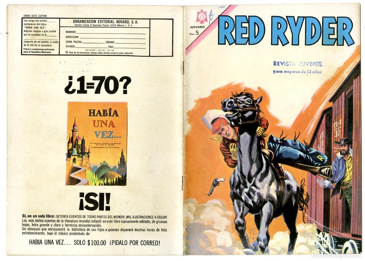 Tebeos: Red Ryder n.140 - Novaro (B5) - Foto 1