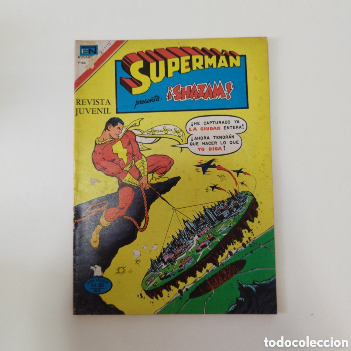 Tebeos: SUPERMAN # 1115 / NOVARO / SERIE AGUILA