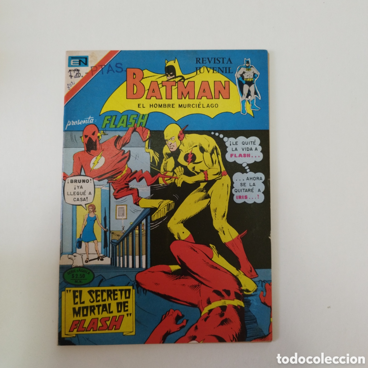 Tebeos: BATMAN #802 / NOVARO / SERIE &Aacute;GUILA / PRESENTA FLASH - Foto 1