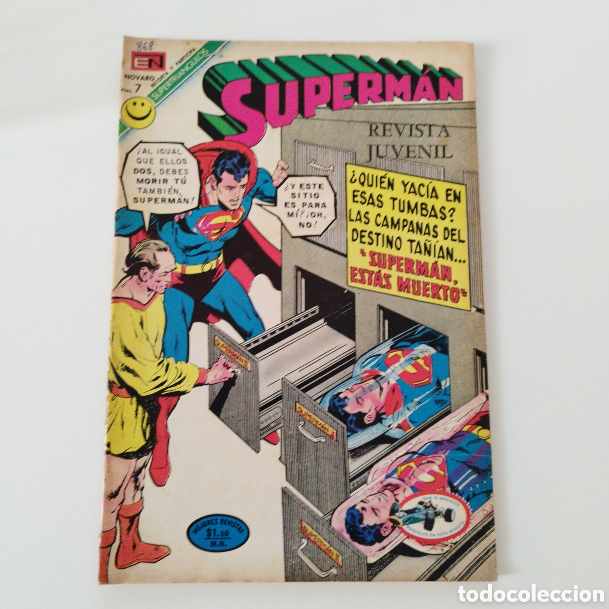 Tebeos: SUPERMAN # 868 / ED NOVARO / - Foto 1