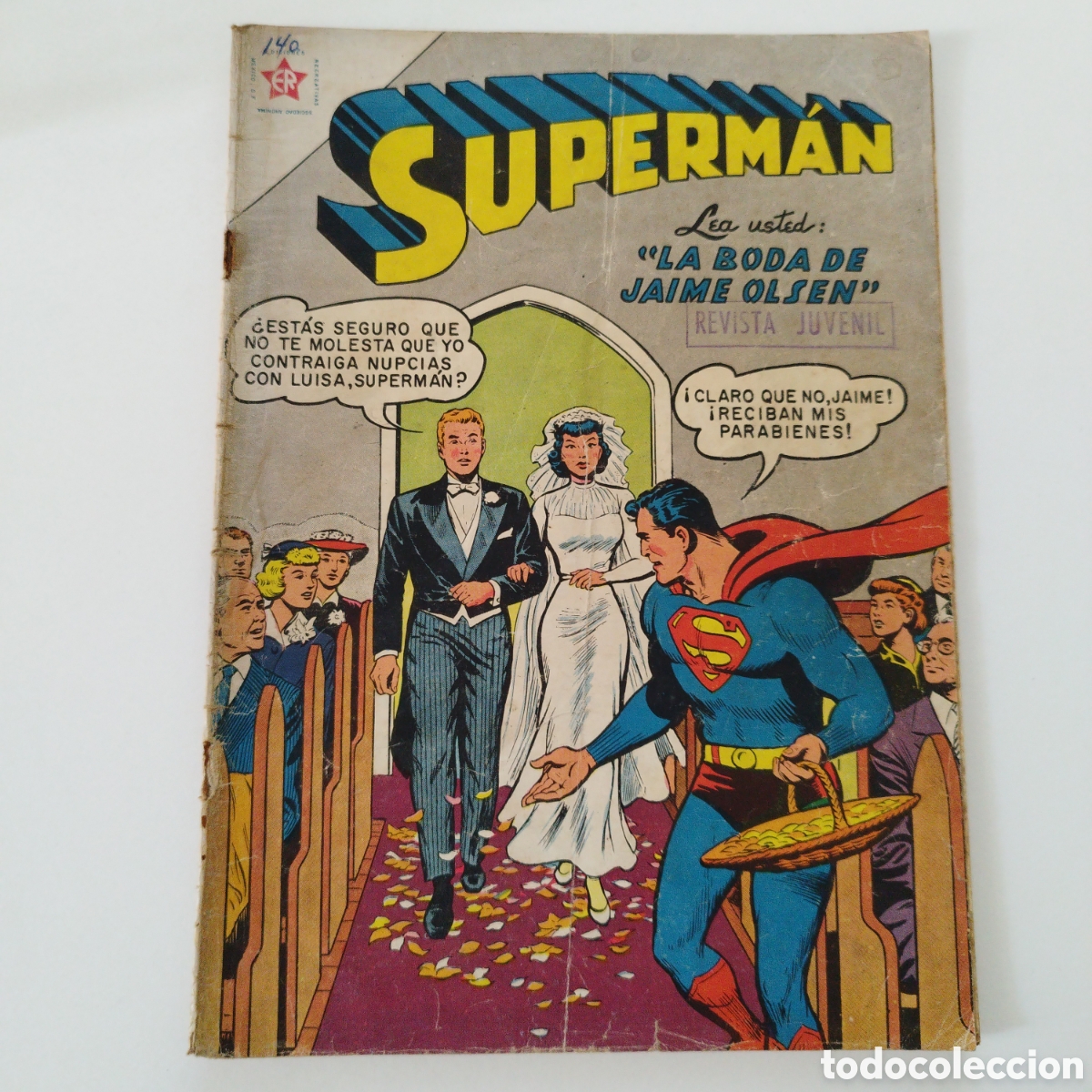 Tebeos: SUPERMAN # 140 / ED NOVARO / - Foto 1