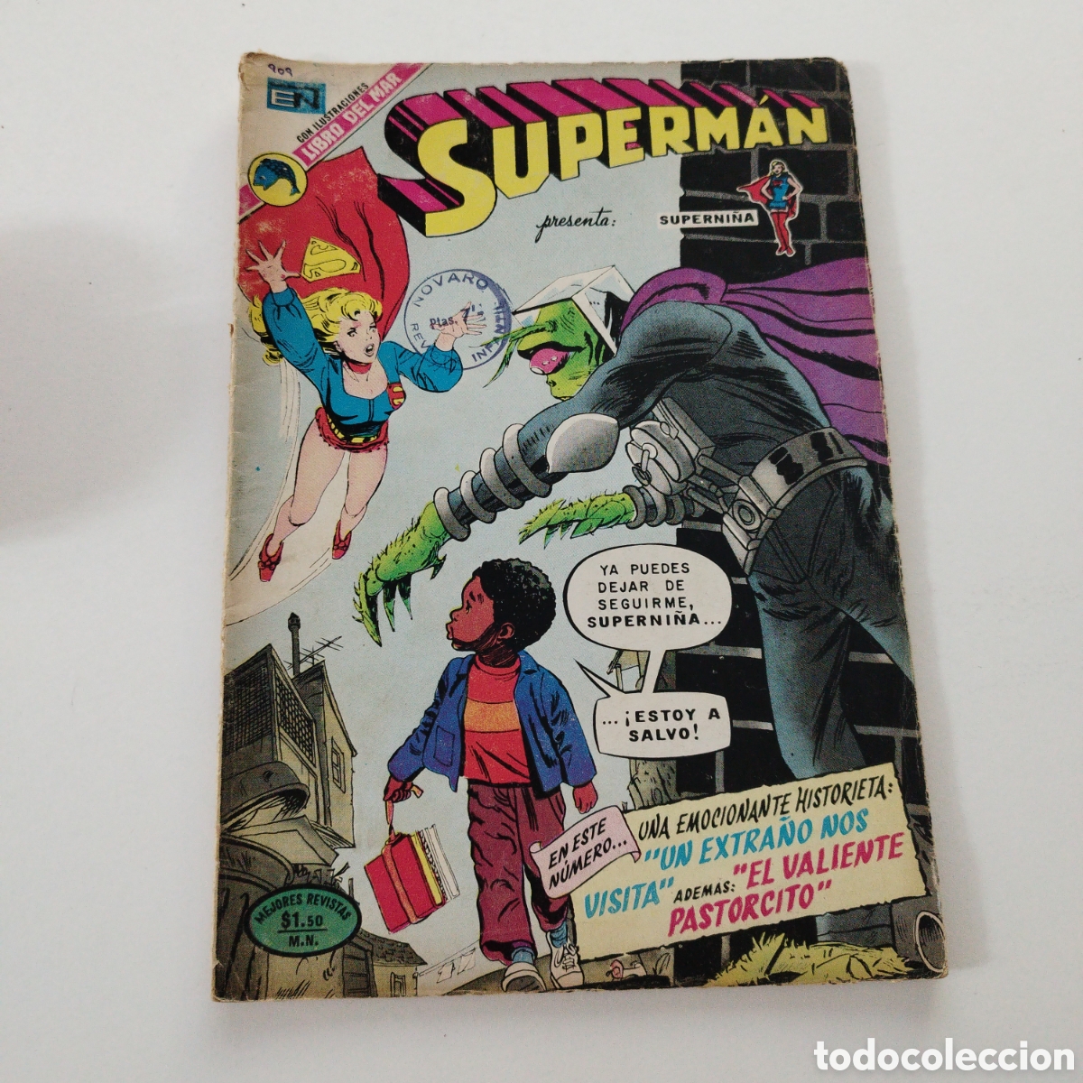 Tebeos: SUPERMAN / # 909 / SUPERNI&Ntilde;A / ED. NOVARO / BUEN ESTADO