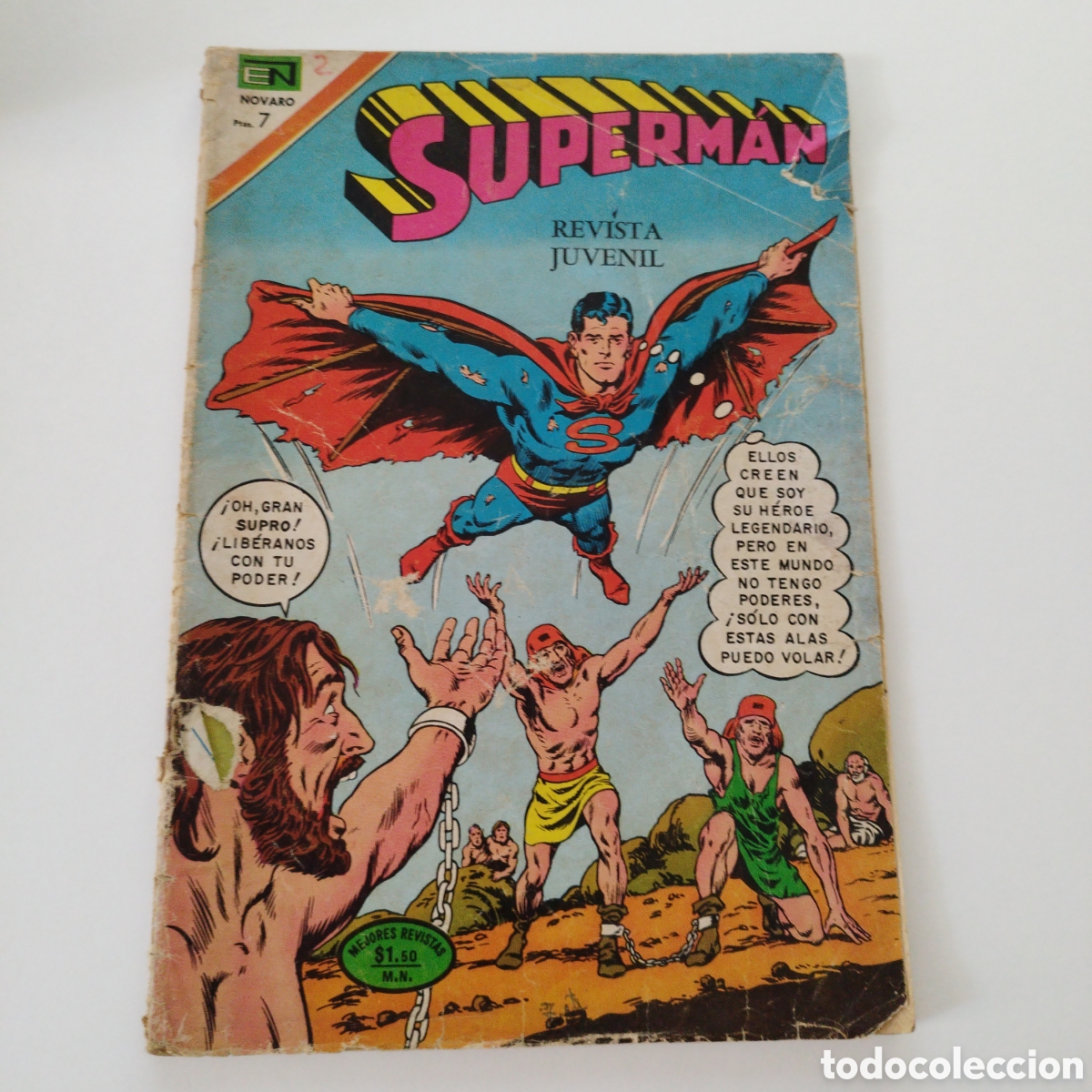 Tebeos: SUPERMAN / # 831 / ED. NOVARO / 20 OCTUBRE 1971 /