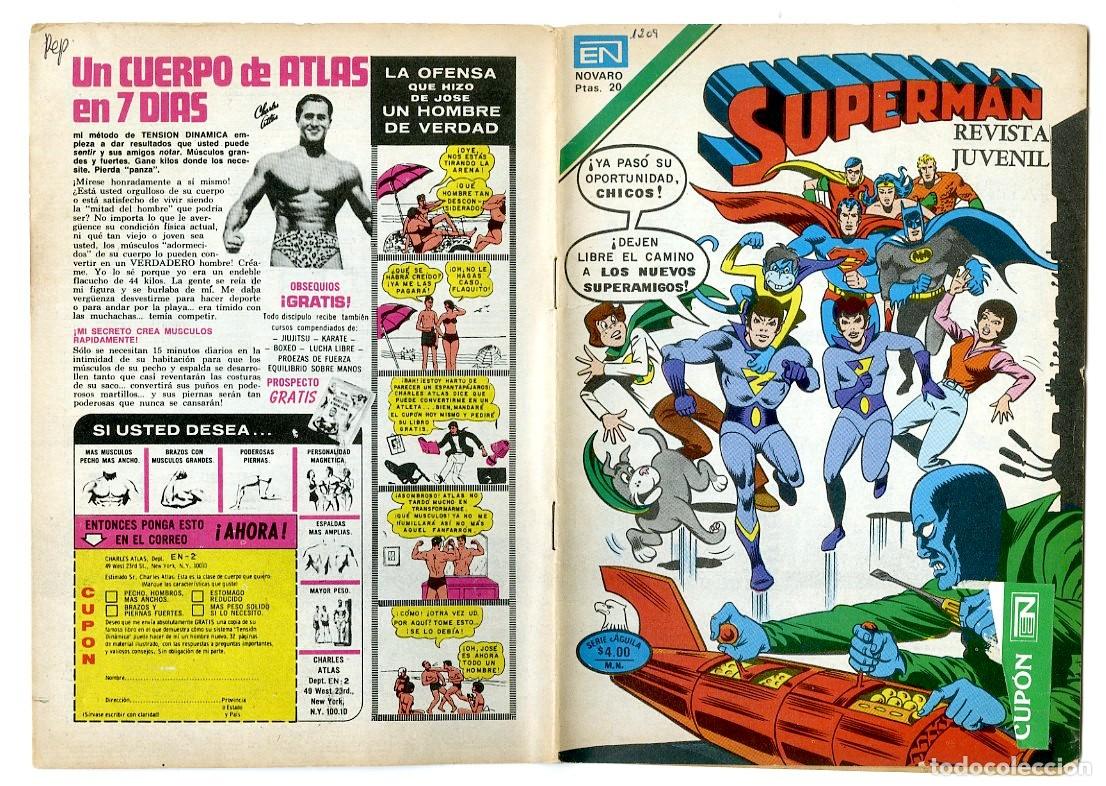 Tebeos: Superman n.1209 - Edt Novaro (B7) - Foto 1