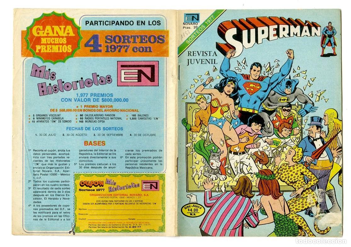Tebeos: Superman n.1153 - Edt Novaro (B7) - Foto 1