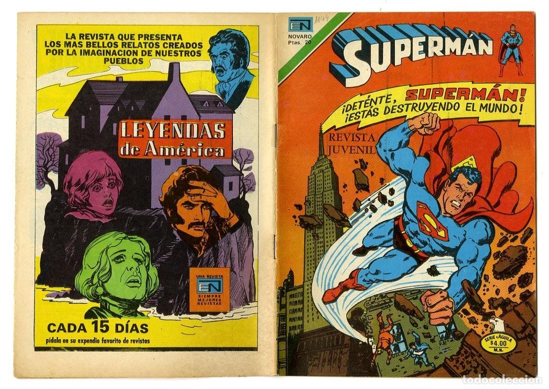 Tebeos: Superman n.1144 - Edt Novaro (B7) - Foto 1