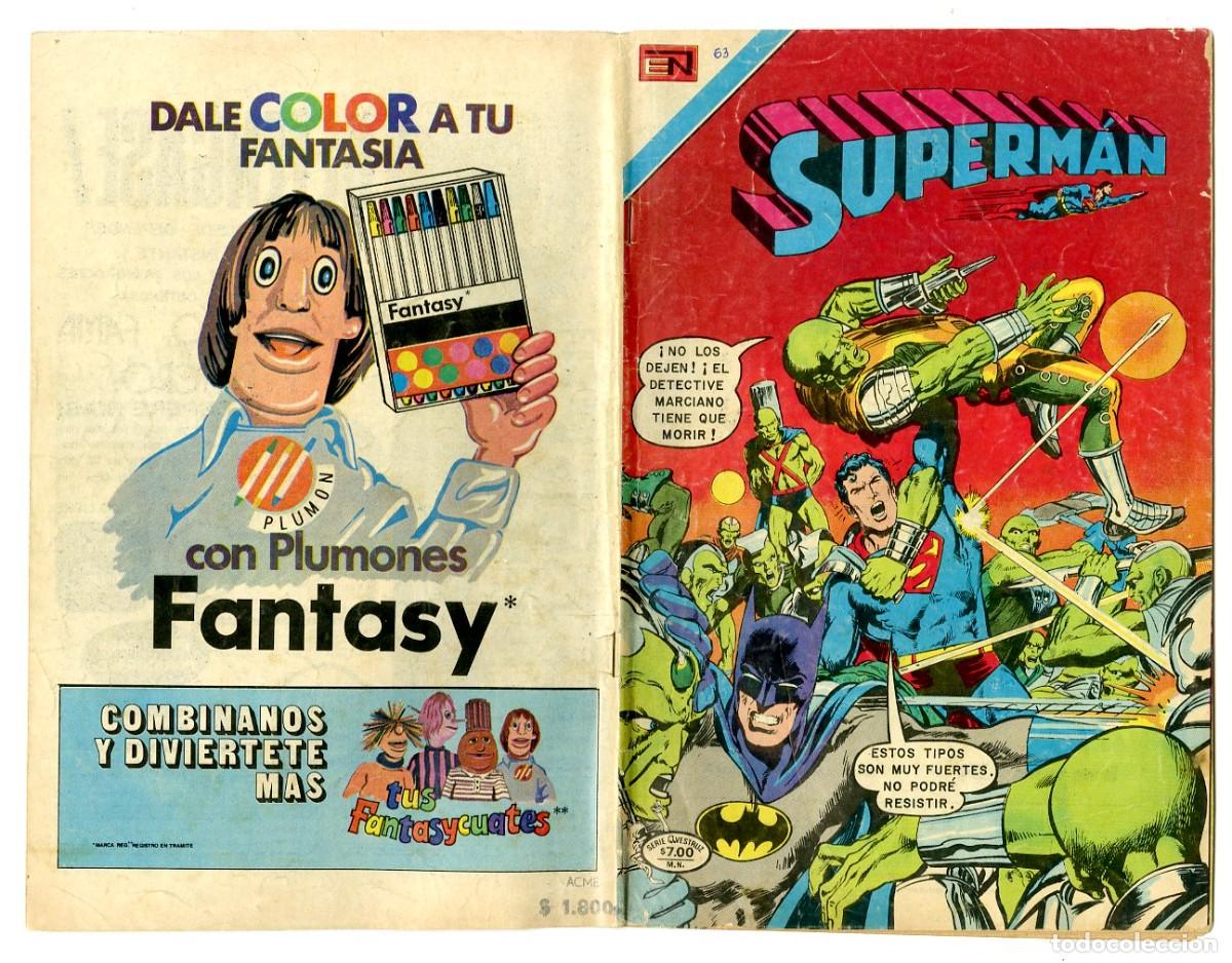 Tebeos: Superman n.61 - Edt Novaro (B7) - Foto 1