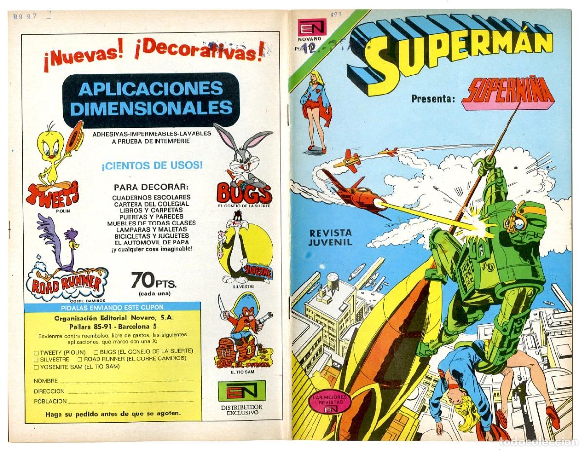 Tebeos: Superman n.997 - Edt Novaro (B7) - Foto 1