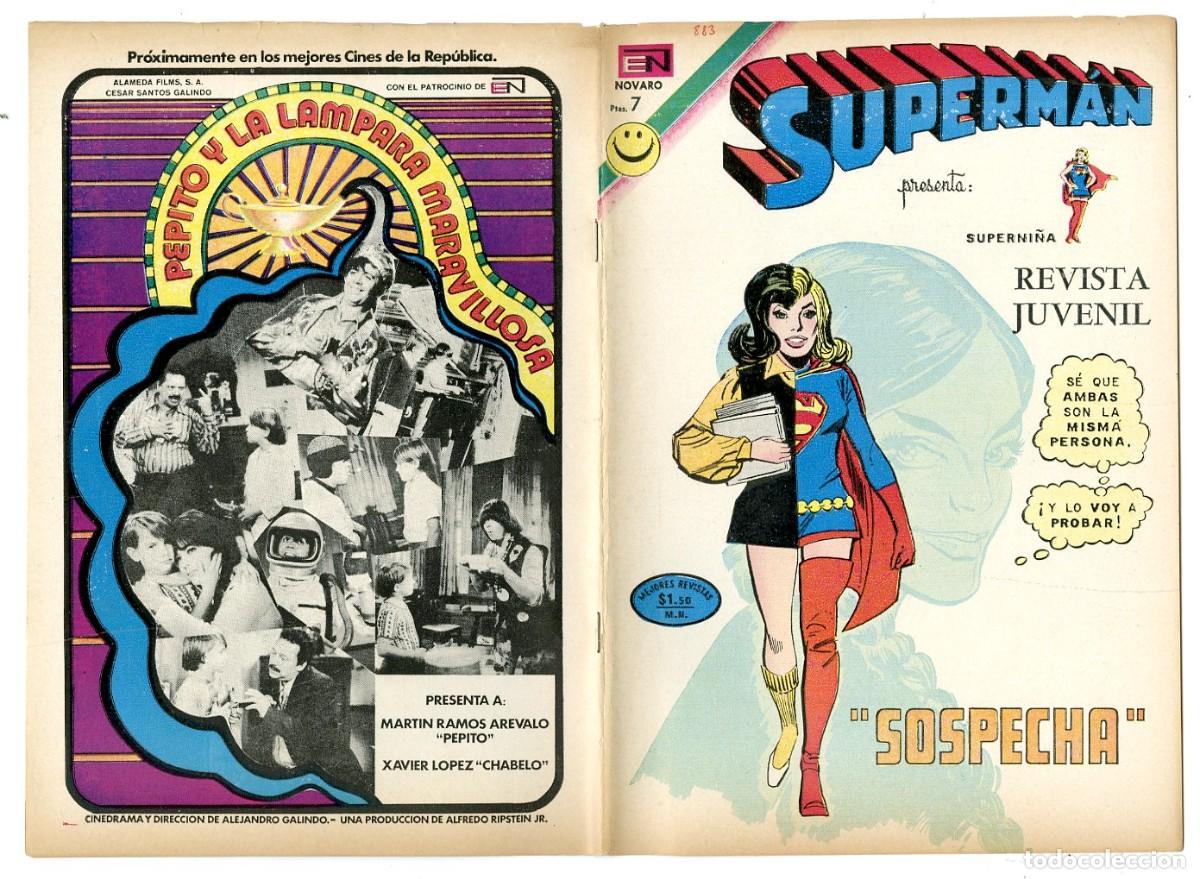 Tebeos: Superman n.883 - Edt Novaro (B7) - Foto 1