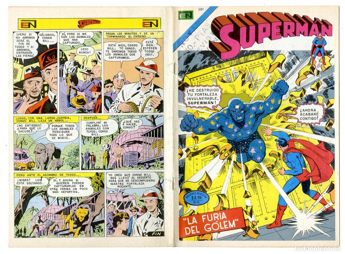 Tebeos: Superman n.980 - Edt Novaro (B7) - Foto 1