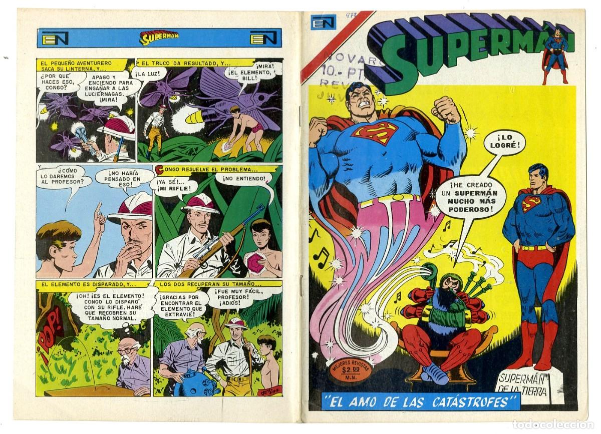 Tebeos: Superman n.978 - Edt Novaro (B7) - Foto 1