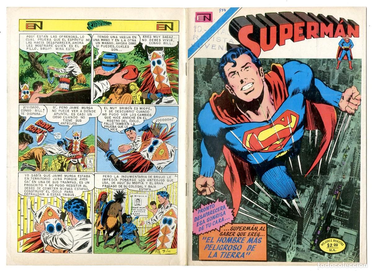 Tebeos: Superman n.974 - Edt Novaro (B7) - Foto 1