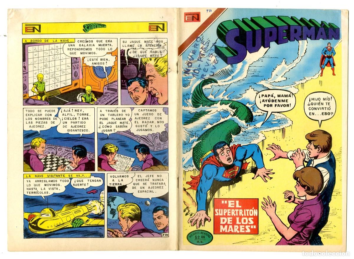 Tebeos: Superman n.971 - Edt Novaro (B7) - Foto 1