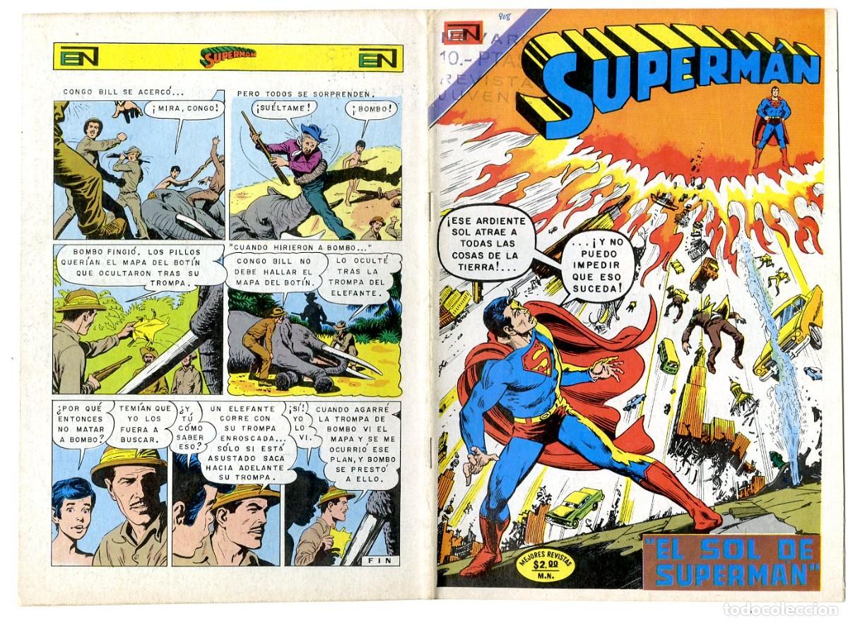 Tebeos: Superman n.968 - Edt Novaro (B7) - Foto 1