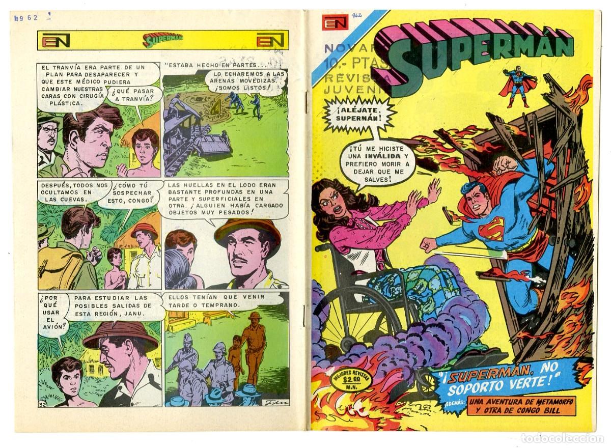 Tebeos: Superman n.962 - Edt Novaro (B7) - Foto 1