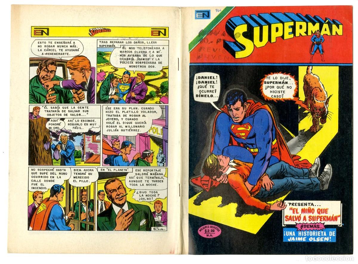 Tebeos: Superman n.960 - Edt Novaro (B7) - Foto 1