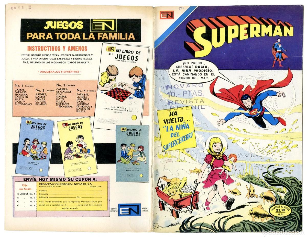 Tebeos: Superman n.953 - Edt Novaro (B7) - Foto 1