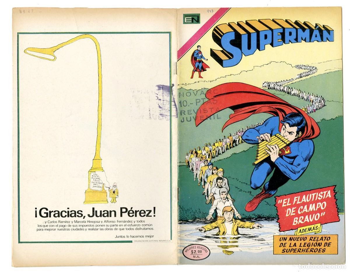 Tebeos: Superman n.947 - Edt Novaro (B7) - Foto 1