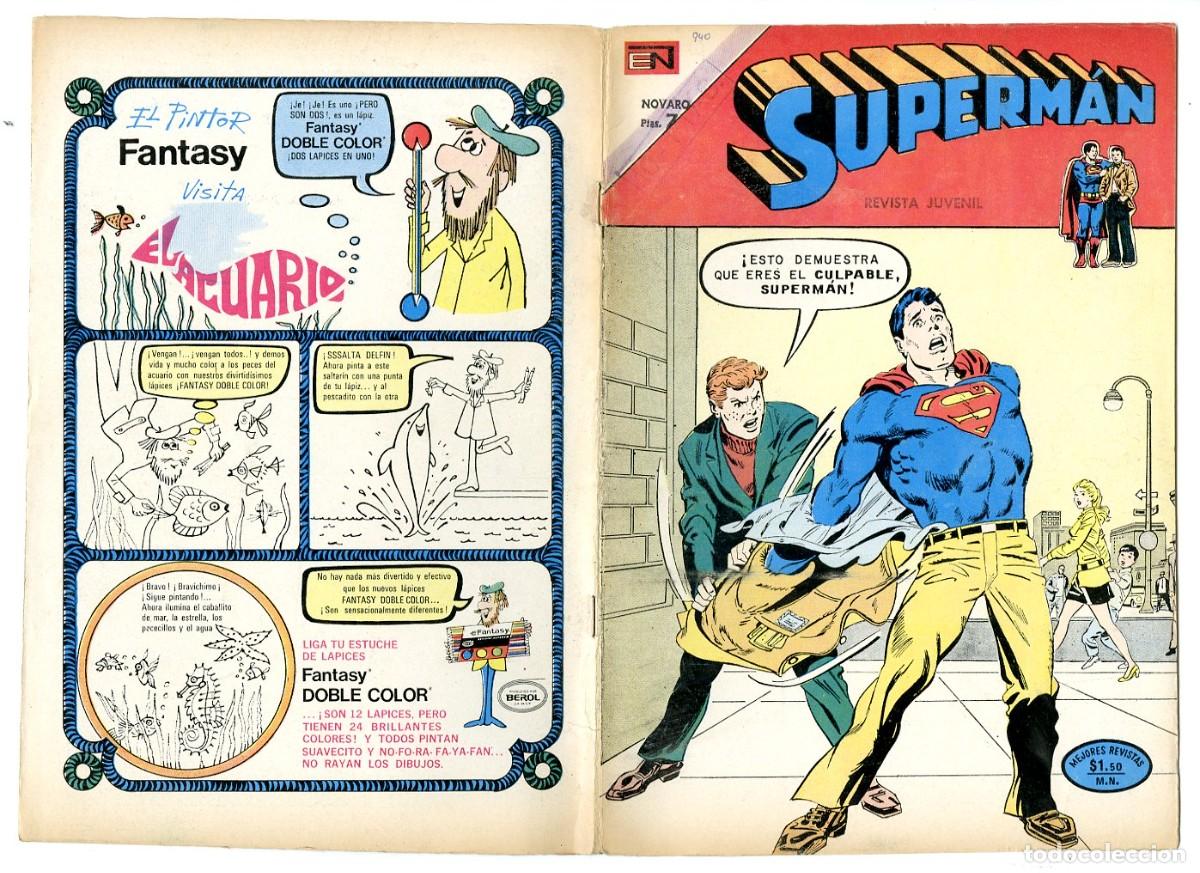 Tebeos: Superman n.940 - Edt Novaro (B7) - Foto 1