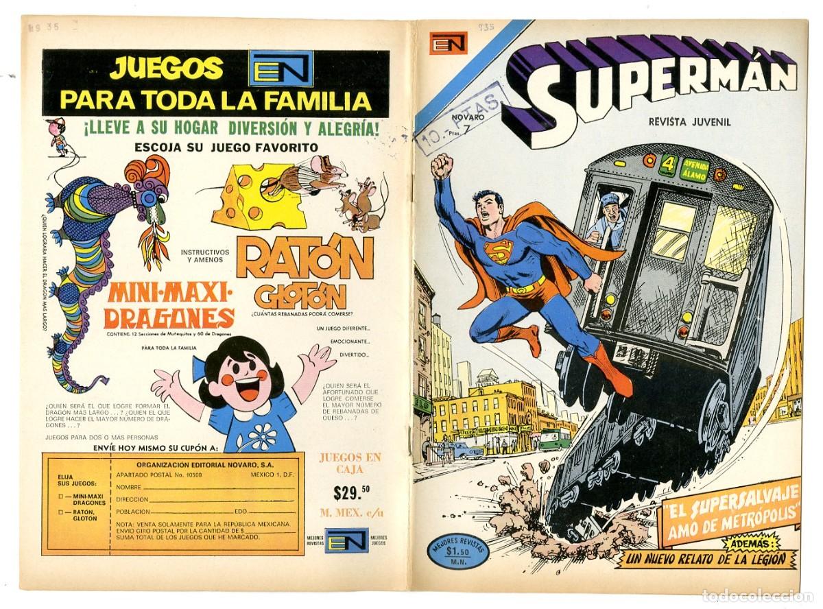 Tebeos: Superman n.935 - Edt Novaro (B7) - Foto 1