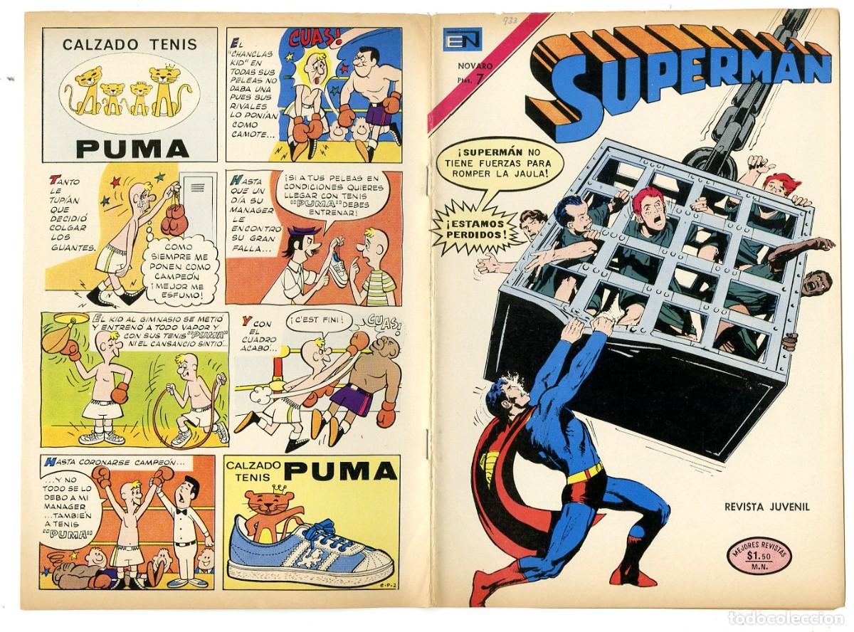 Tebeos: Superman n.933 - Edt Novaro (B7) - Foto 1