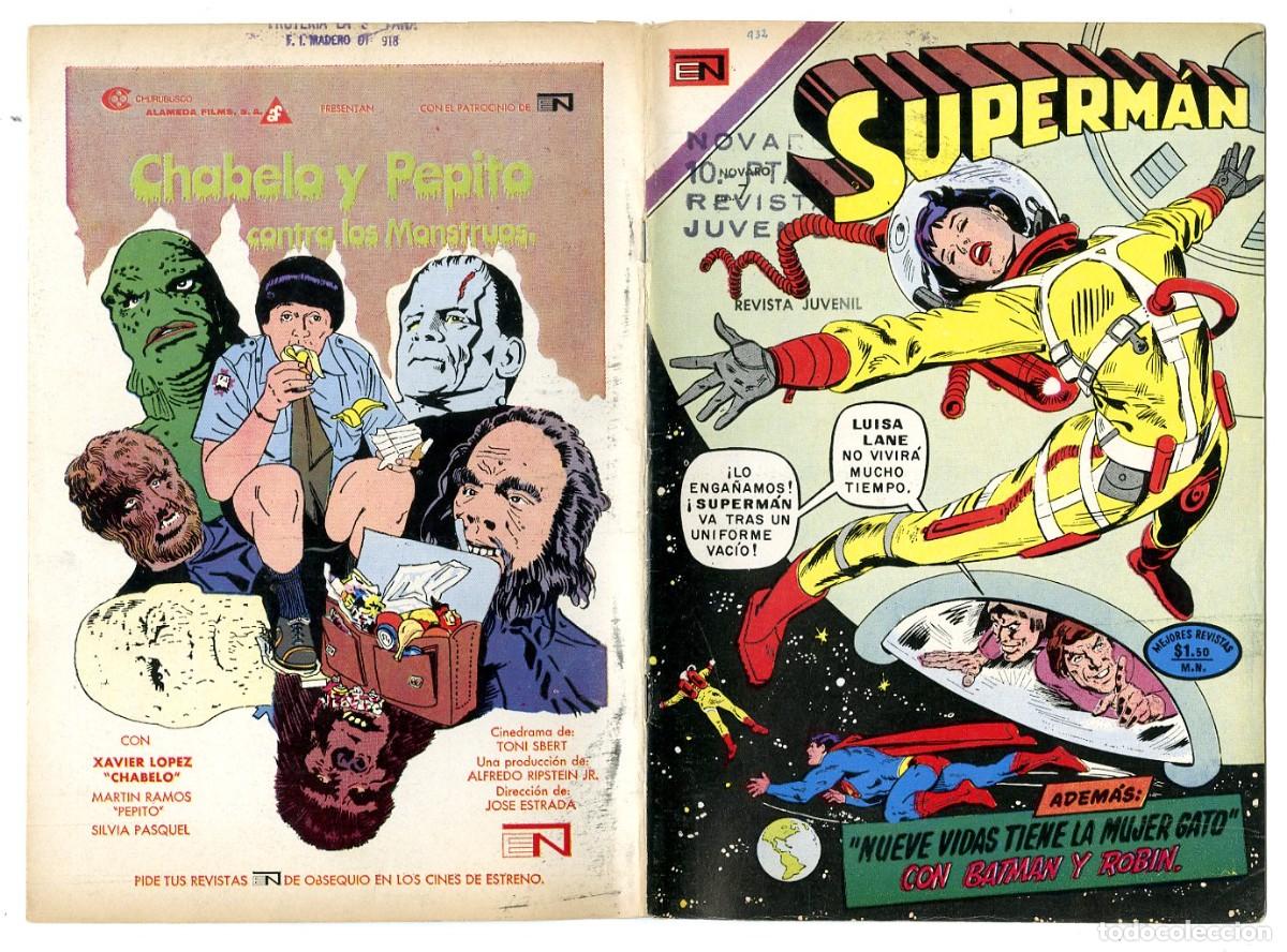 Tebeos: Superman n.932 - Edt Novaro (B7) - Foto 1