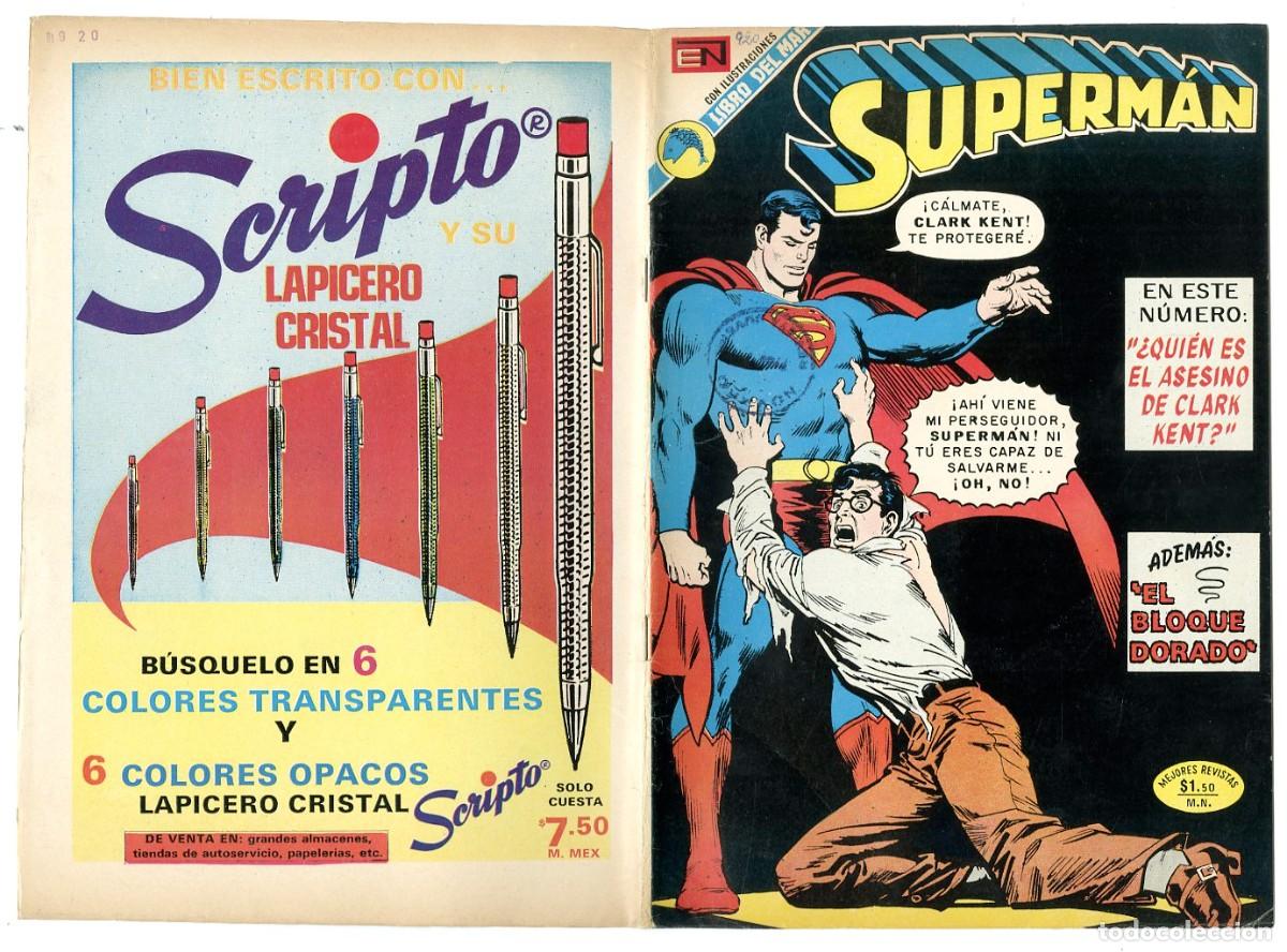 Tebeos: Superman n.920 - Edt Novaro (B7) - Foto 1
