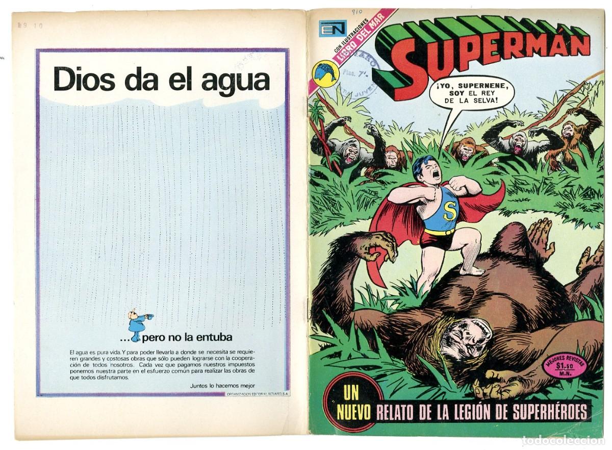Tebeos: Superman n.910 - Edt Novaro (B7) - Foto 1
