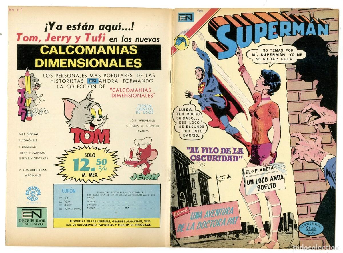 Tebeos: Superman n.900 - Edt Novaro (B7) - Foto 1