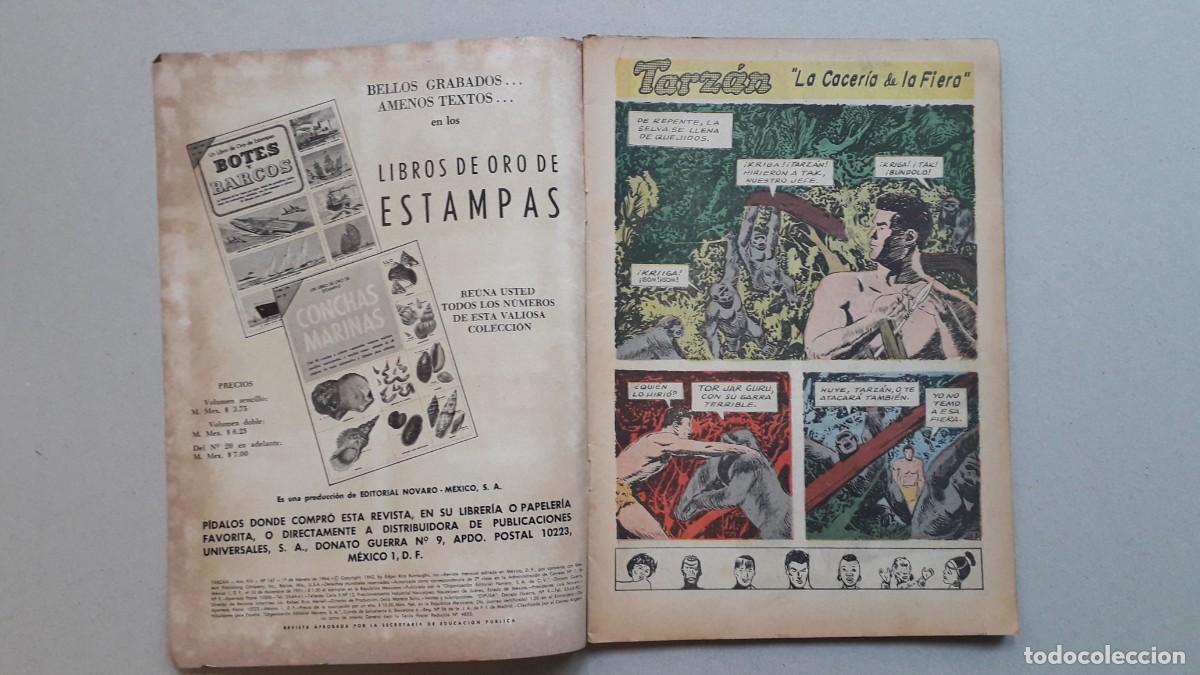 Tebeos: Tarz&aacute;n n&deg; 147 - original editorial Novaro - Foto 2