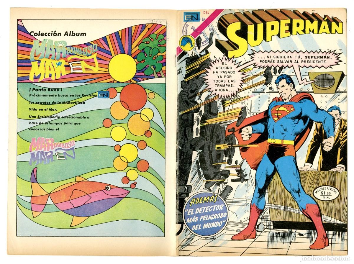 Tebeos: Superman n.896 - Edt Novaro (B7) - Foto 1