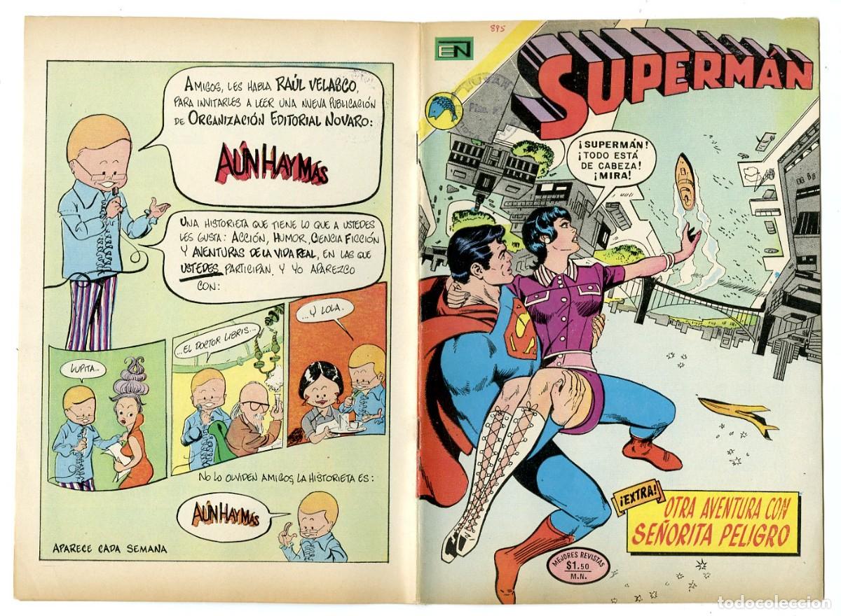 Tebeos: Superman n.895 - Edt Novaro (B7) - Foto 1
