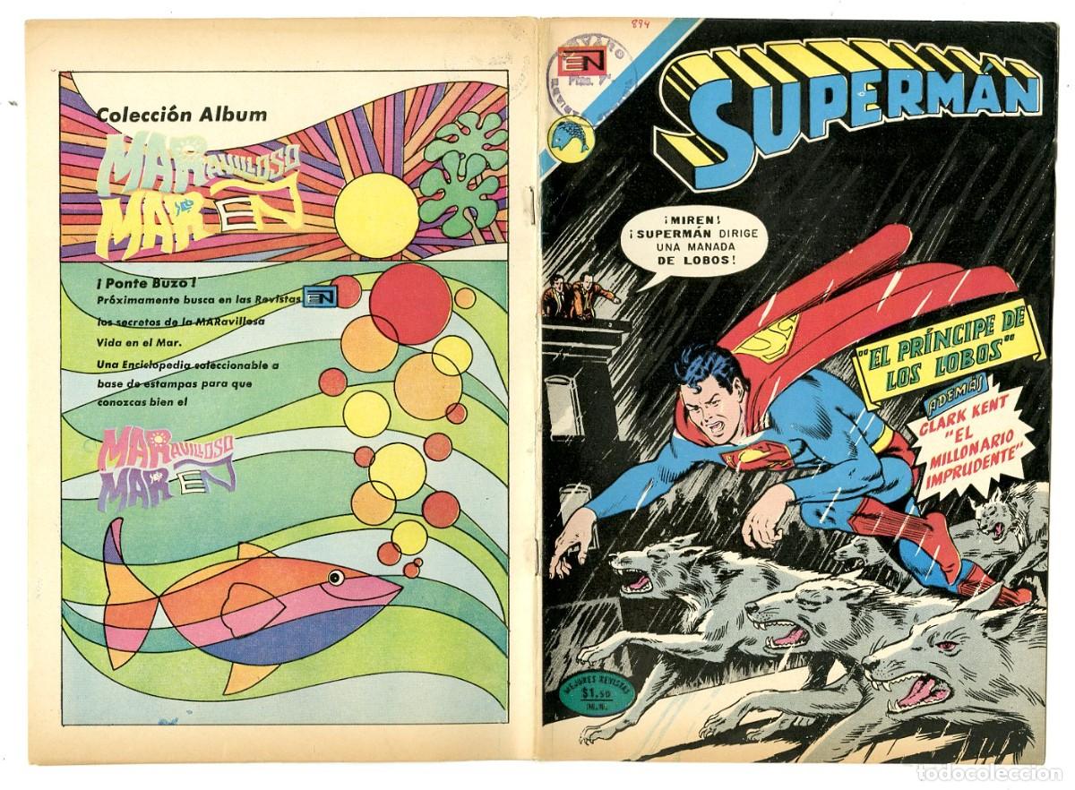 Tebeos: Superman n.894 - Edt Novaro (B7) - Foto 1