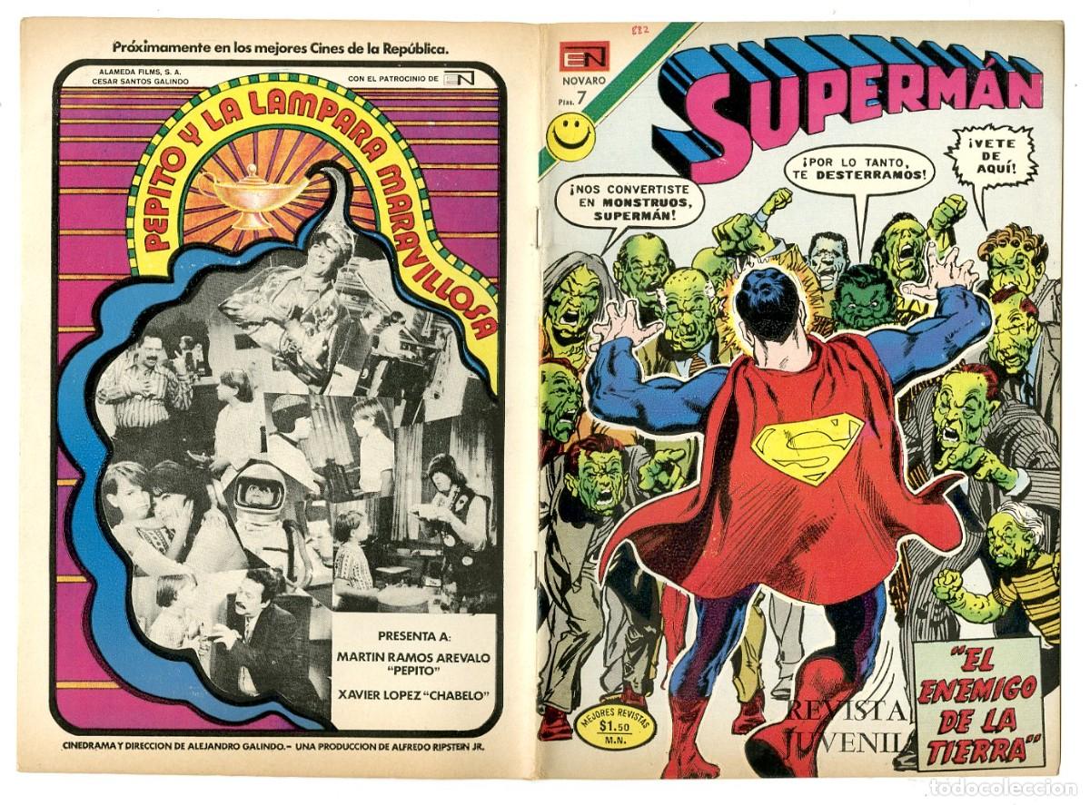 Tebeos: Superman n.882 - Edt Novaro (B7) - Foto 1