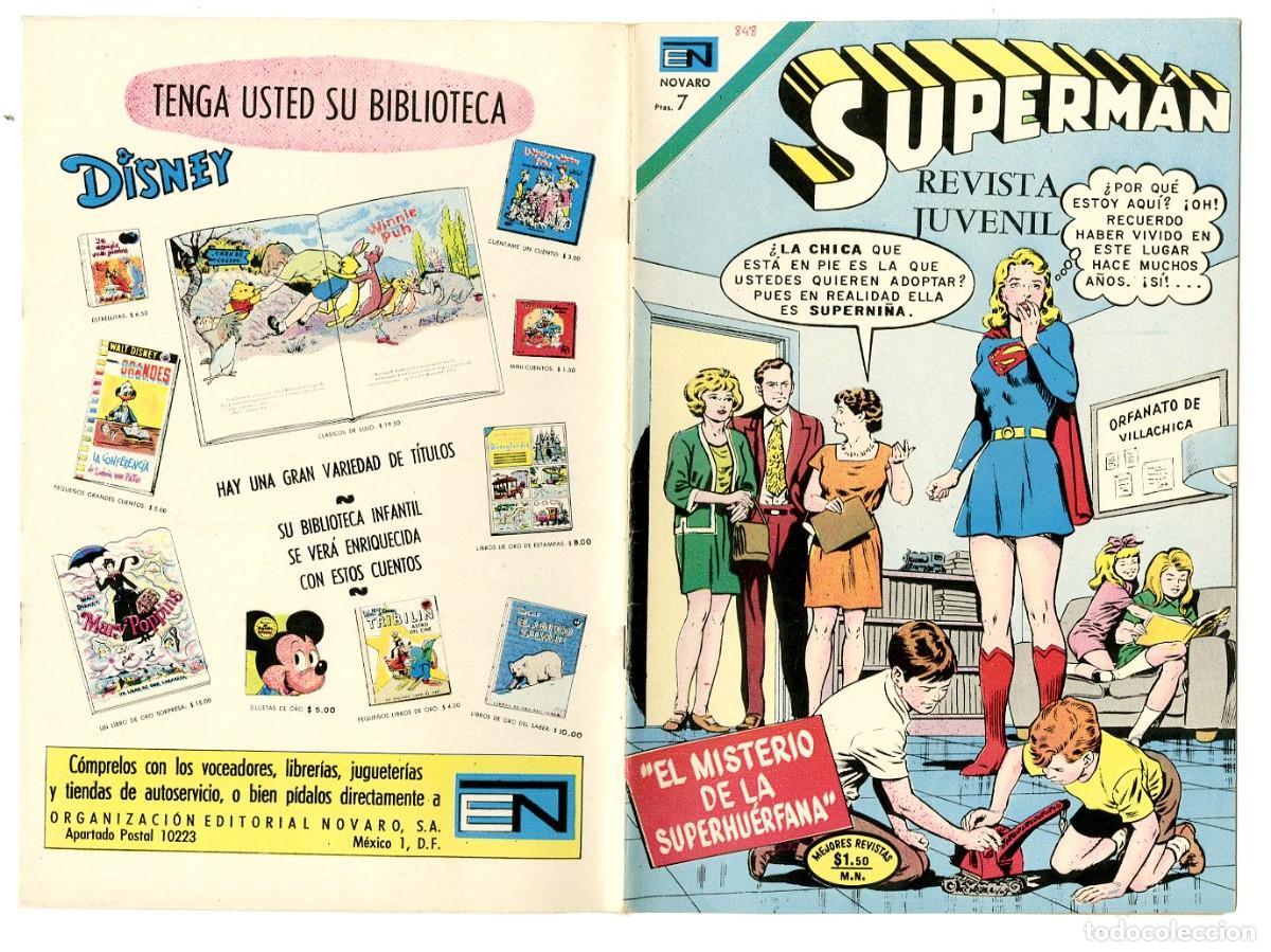 Tebeos: Superm&aacute;n n.848 - Edt Novaro (B7) - Foto 1