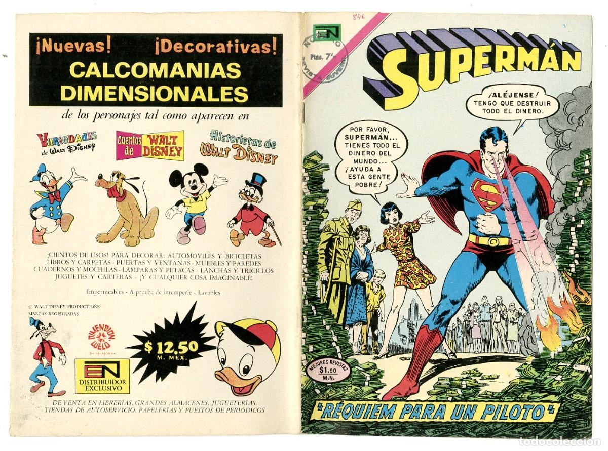 Tebeos: Superm&aacute;n n.846 - Edt Novaro (B7) - Foto 1