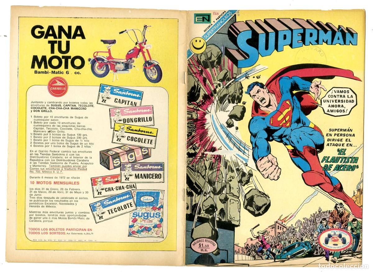 Tebeos: Superm&aacute;n n.864 - Edt Novaro (B7) - Foto 1