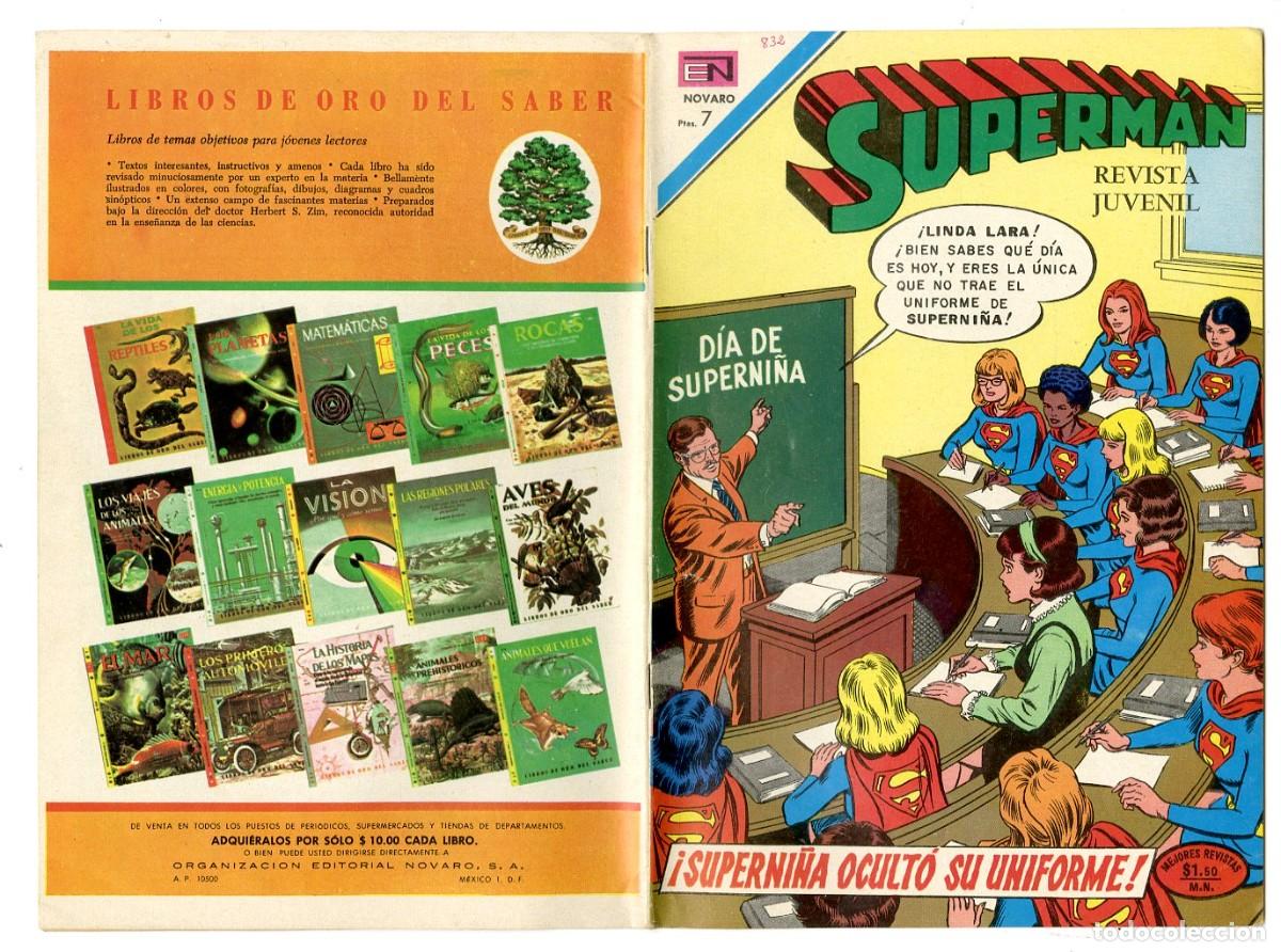 Tebeos: Superm&aacute;n n.823 - Edt Novaro (B7) - Foto 1