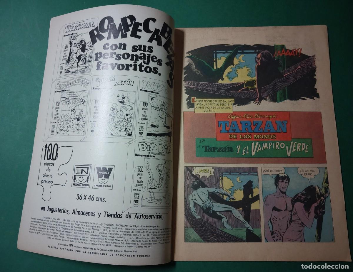 Tebeos: Tarzan de los Monos N&ordm; 322 A&ntilde;o 1972 - Foto 2