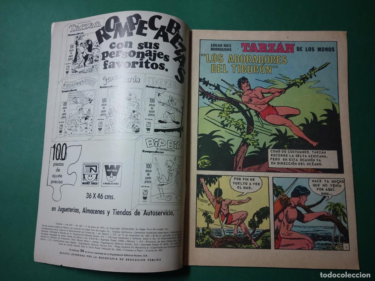 Tebeos: Tarzan de los Monos N&ordm; 328 A&ntilde;o 1973 - Foto 2