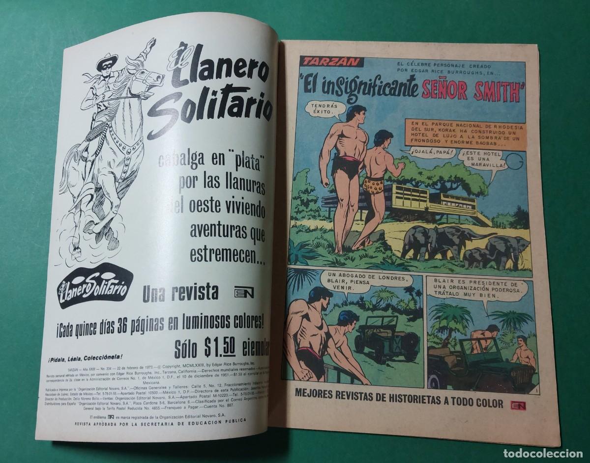 Tebeos: Tarzan de los Monos N&ordm; 334 A&ntilde;o 1973 - Foto 2