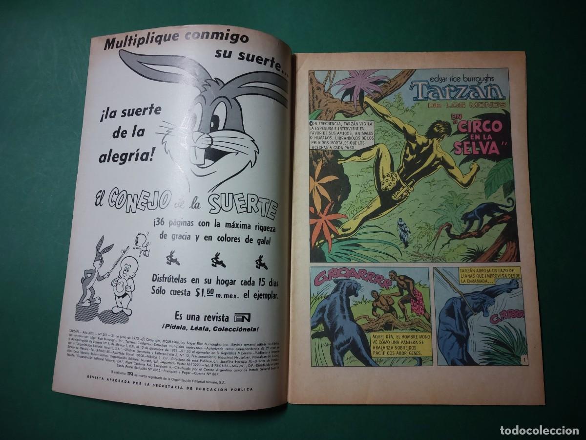 Tebeos: Tarzan de los Monos N&ordm; 351 A&ntilde;o 1973 - Foto 2