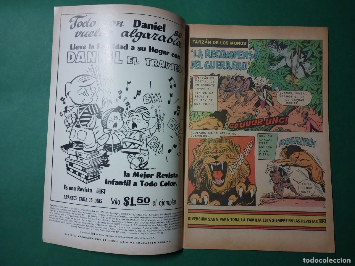 Tebeos: Tarzan de los Monos N&ordm; 377 A&ntilde;o 1973 - Foto 2