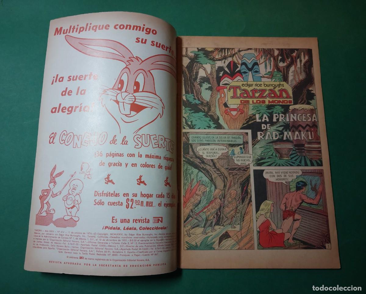 Tebeos: Tarzan de los Monos N&ordm; 414 A&ntilde;o 1974 - Foto 2