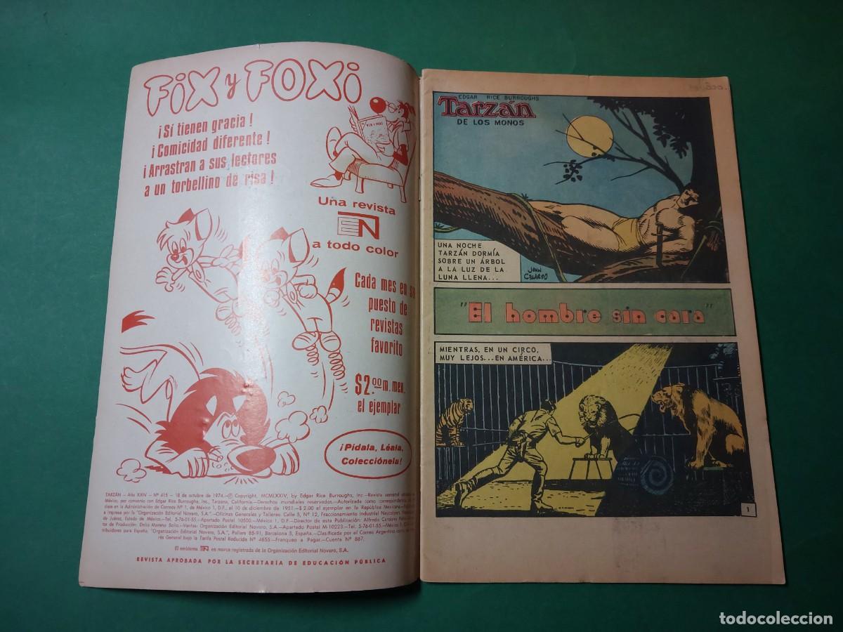 Tebeos: Tarzan de los Monos N&ordm; 415 A&ntilde;o 1974 - Foto 2