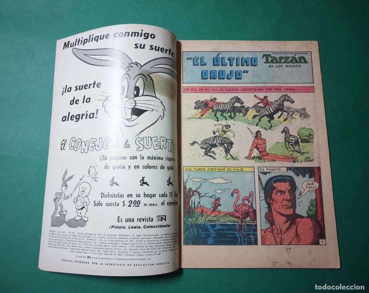 Tebeos: Tarzan de los Monos N&ordm; 421 A&ntilde;o 1974 - Foto 2