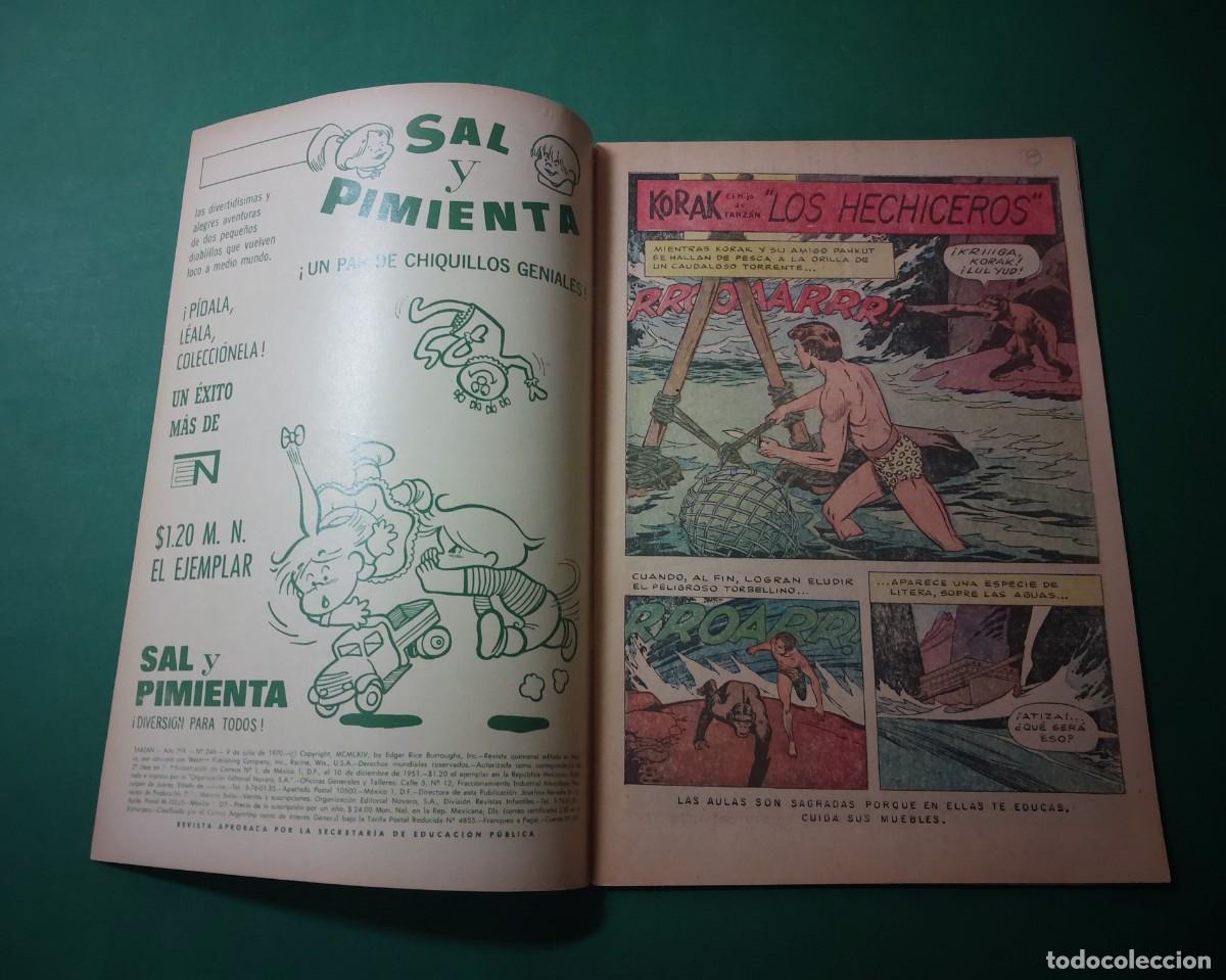 Tebeos: Tarzan presenta Korak N&ordm; 279 A&ntilde;o 1971 - Foto 2