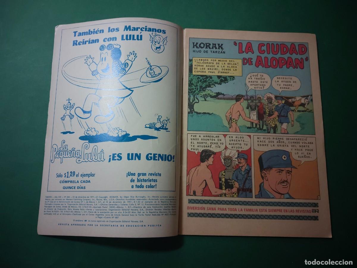 Tebeos: Tarzan presenta Korak N&ordm; 284 A&ntilde;o 1971 - Foto 2