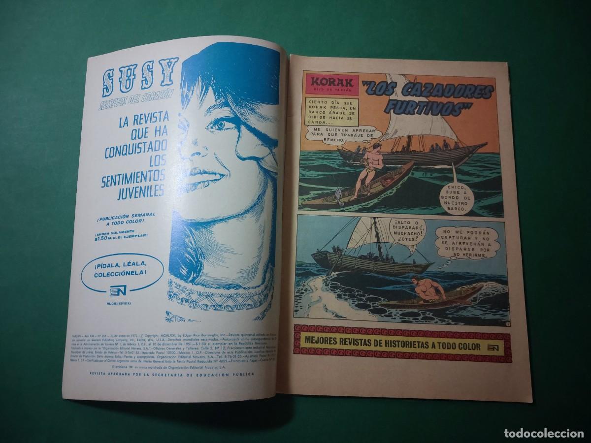 Tebeos: Tarzan presenta Korak N&ordm; 286 A&ntilde;o 1972 - Foto 2